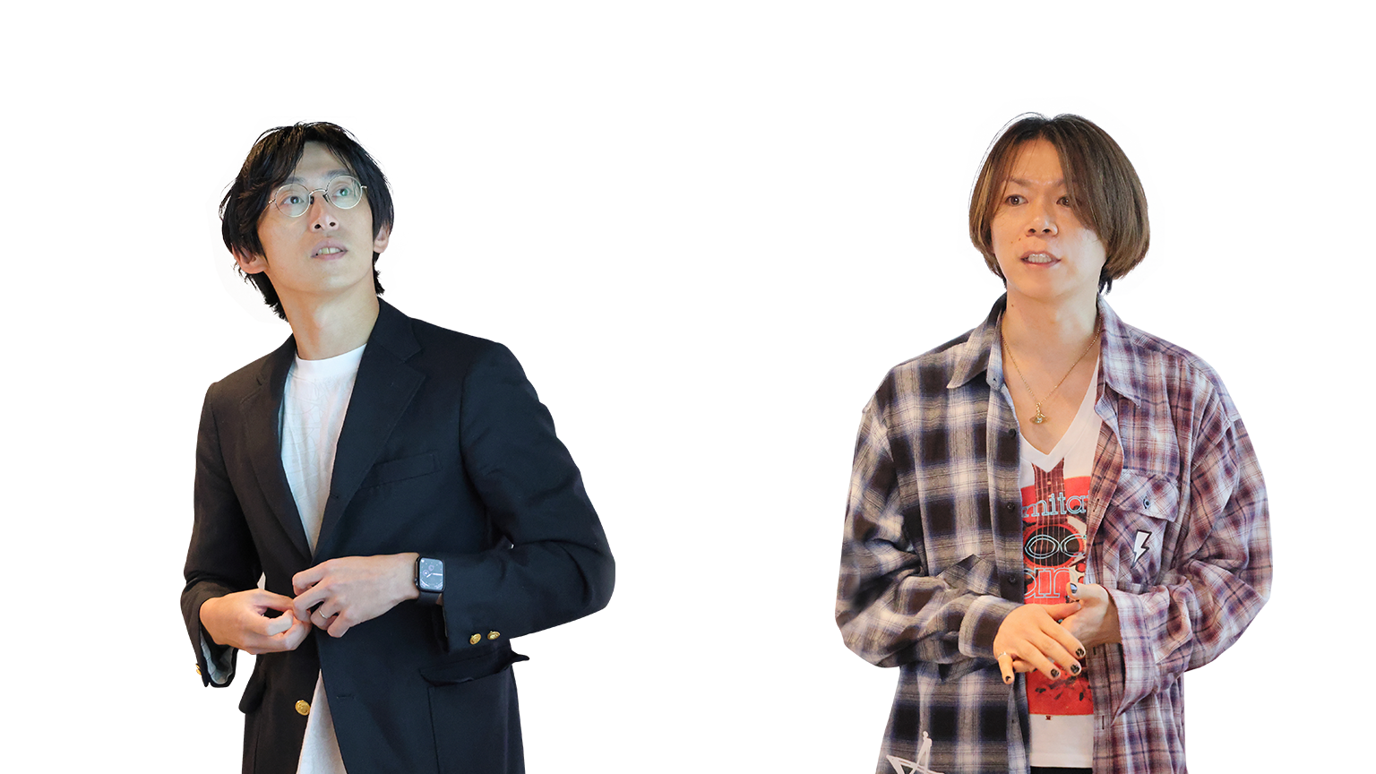 社員が話してる様子
